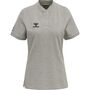 Hummel Hmlmove Grid Polo Woman - grey melange