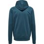 Hummel Hmlmove Grid Cotton Zip Hoodie - deep teal