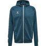 Hummel Hmlmove Grid Cotton Zip Hoodie - deep teal