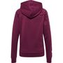 Hummel Hmlmove Grid Cot. Zip Hoodie Woman - grape wine