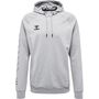 Hummel Hmlmove Grid Cotton Hoodie - grey melange