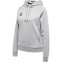 Hummel Hmlmove Grid Cotton Hoodie Woman - grey melange