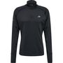 newline Nwllakewood 1/2 Zip L/S Men - black