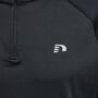 newline Nwllakewood 1/2 Zip L/S Men - black