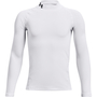 Under Armour Ua Cg Armour Mock Ls - white