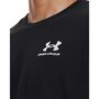 Under Armour Ua Logo Emb Heavyweight Ss - black