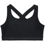 Under Armour Ua Crossback Mid Bra& - black