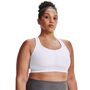 Under Armour Ua Crossback Mid Bra& - white