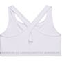 Under Armour Ua Crossback Mid Bra& - white