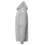 Kempa Player Hood Jacket - dark grau melange/wei