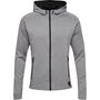 Hummel Hmlmt Interval Zip Hoodie - grey melange