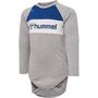 Hummel Hmlmurphy Body L/S - grey melange