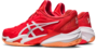Asics Court Ff 3 Novak Clay - fiery red/white