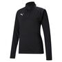 Puma teamLIGA 1/4 Zip Top W - schwarz