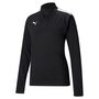 Puma teamLIGA 1/4 Zip Top W - schwarz