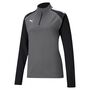 Puma teamLIGA 1/4 Zip Top W - grau 