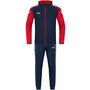 Jako Trainingsanzug Polyester Performance Mit Kapuze - marine/rot 