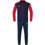 Jako Trainingsanzug Polyester Performance - marine/rot 