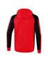 Erima Six Wings Training Jacket With Hood - red/black