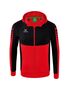 Erima Six Wings Training Jacket With Hood - red/black
