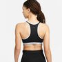 Nike Swoosh On The Run Leicht gef�tterter Sport-BH mit mittlerem Halt und Taschen f�r Damen