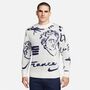 Nike Fff M Nk Sweater Knit Crew Gx - white/loyal blue