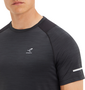 Energetics He.-T-Shirt Ailo Ss M - melange/black/black