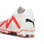 Puma Future Match Fg/Ag Jr - puma white-puma black-fire orc