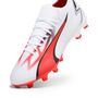 Puma Ultra Match Fg/Ag - puma white-puma black-fire orc