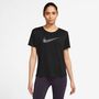 Nike Dri-FIT Swoosh Kurzarm-Laufoberteil f�r Damen