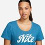 Nike Damen T-Shirt W Nk Df Tee Nike Script