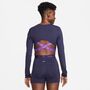 Nike Damen Sweatshirt W Np Df Crop Ls Femme