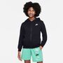 Nike Kinder Jacke K Nsw Club Ft Hd Fz Ls Lbr