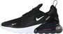 Nike Kinder Sneaker Freizeitschuhe Nike Air Max 270 (Gs)   black/white