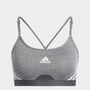 adidas adidas Aeroreact Training Light-Support 3-Streifen Sport-BH