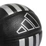 adidas 3-Streifen Rubber Mini-Basketball