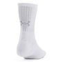 Under Armour Ua 3-Maker 3Pk Mid-Crew - white