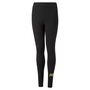 Puma Ess   Logo Leggings G - puma black-gold