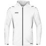 Jako Trainingsjacke Challenge Mit Kapuze - wei�/anthra light