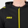 Jako Trainingsjacke Challenge Mit Kapuze - schwarz/citro