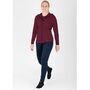 Jako Trainingsjacke Challenge Mit Kapuze - maroon/marine
