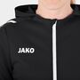 Jako Trainingsjacke Challenge Mit Kapuze - schwarz/wei�