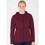 Jako Trainingsjacke Challenge Mit Kapuze - maroon/marine