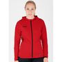 Jako Trainingsjacke Challenge Mit Kapuze - rot/schwarz