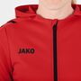 Jako Trainingsjacke Challenge Mit Kapuze - rot/schwarz