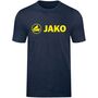 Jako T-Shirt Promo - marine meliert/neongelb