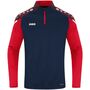 Jako Ziptop Performance - marine/rot
