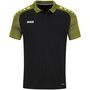 Jako Polo Performance - schwarz/soft yellow