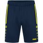 Jako Trainingsshort Allround - marine/neongelb