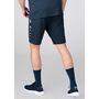 Jako Trainingsshort Allround - marine/neongelb